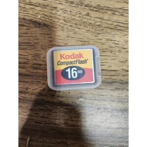 Kodak Compact Flash 16 Mb - 2001
